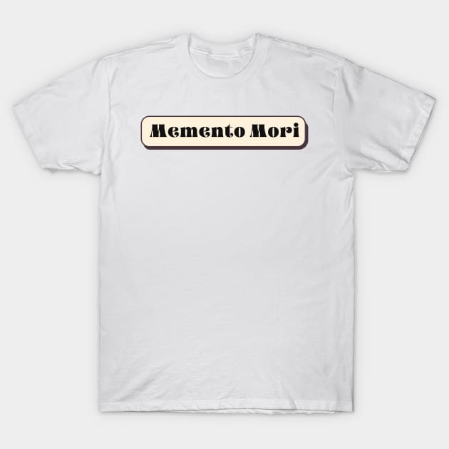 Memento mori Symbolic Trope T-Shirt by ReflectionEternal